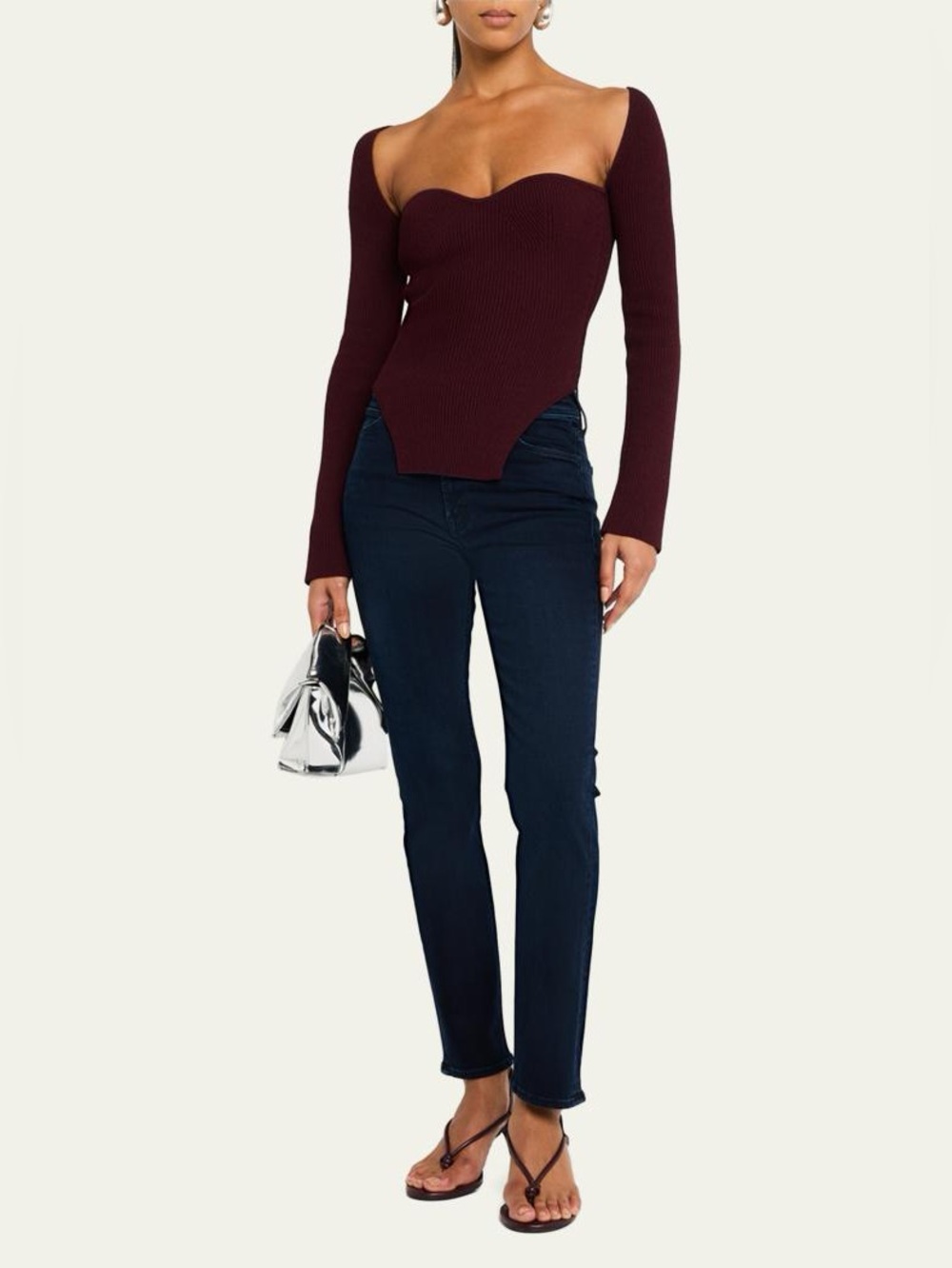 MOTHER The Mid-Rise Dazzler Ankle Jeans